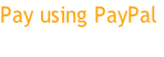Pay using PayPal